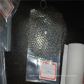 Fregadero del chainmail del acero inoxidable de la limpieza de la cocina 8 * 8inch / cleaner del arrabio